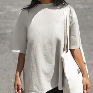 Joah Brown Oversized Vintage Tee Fog